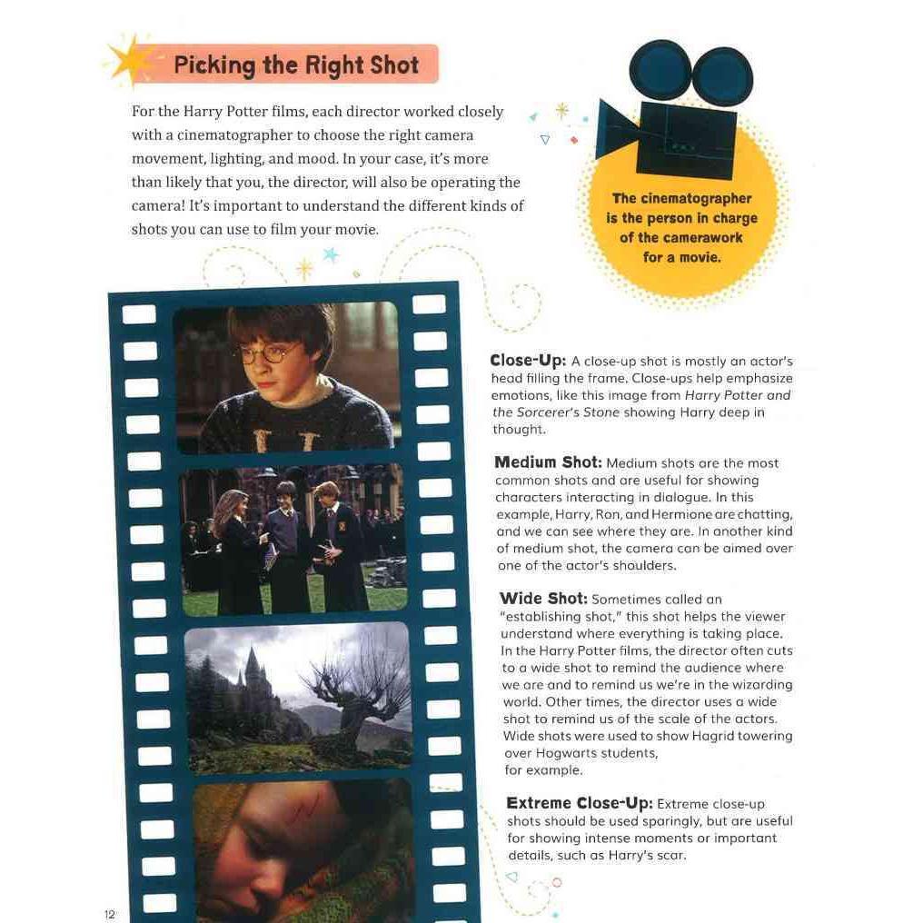 HARRY POTTER: IMAGINING HOGWARTS: A BEGINNER'S GUIDE TO MOVIEMAKING