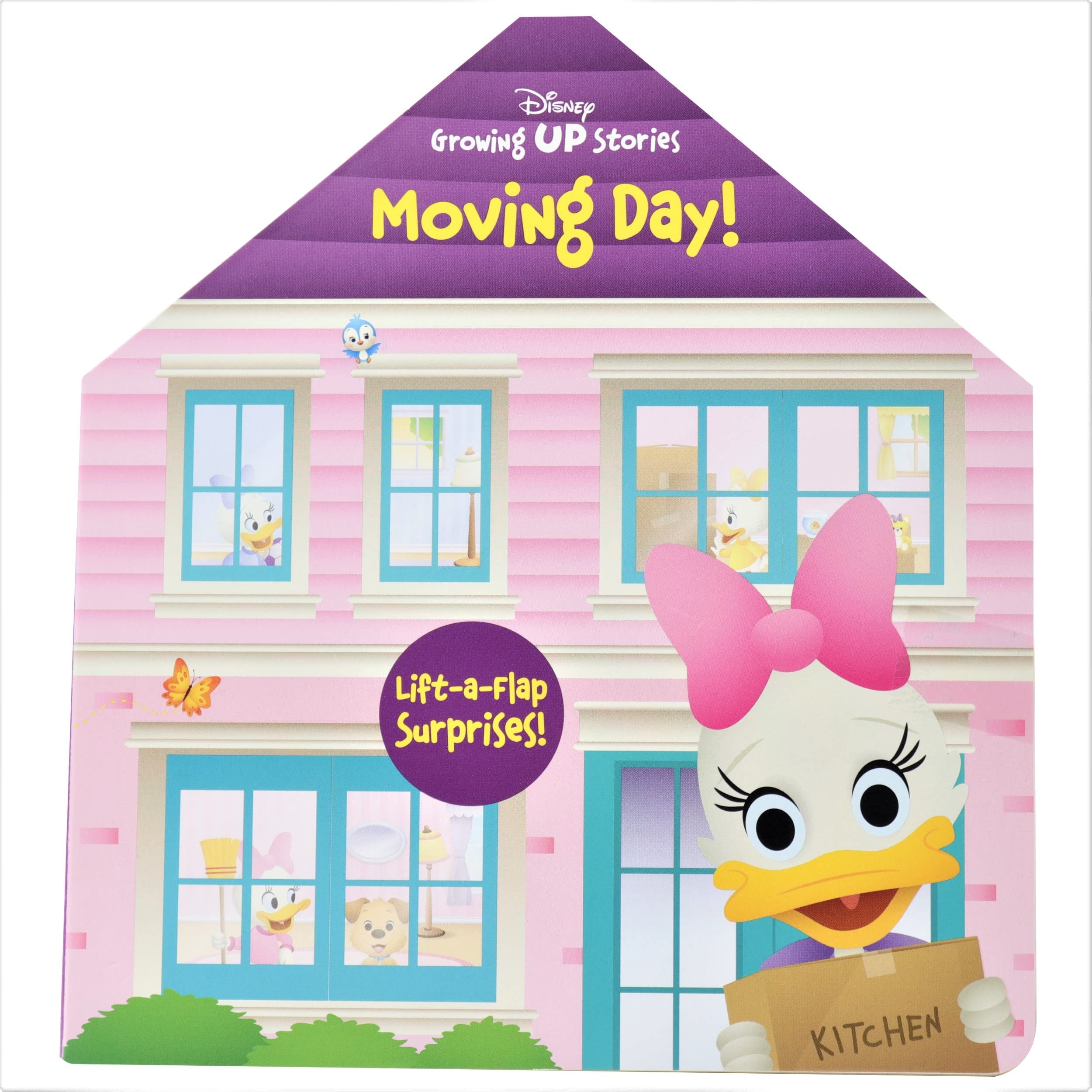 DISNEY GROWING UP STORIES: MOVING DAY! LIFT-A-FLAP