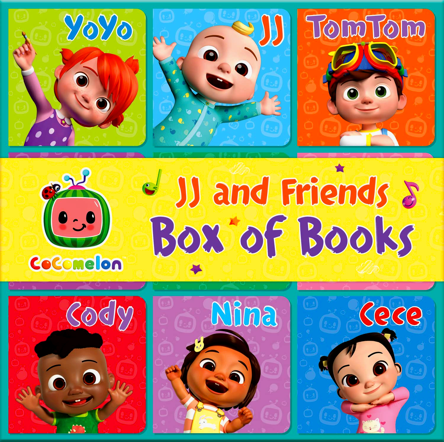 OFFICIAL COCOMELON: JJ & FRIENDS BOX OF BOOKS