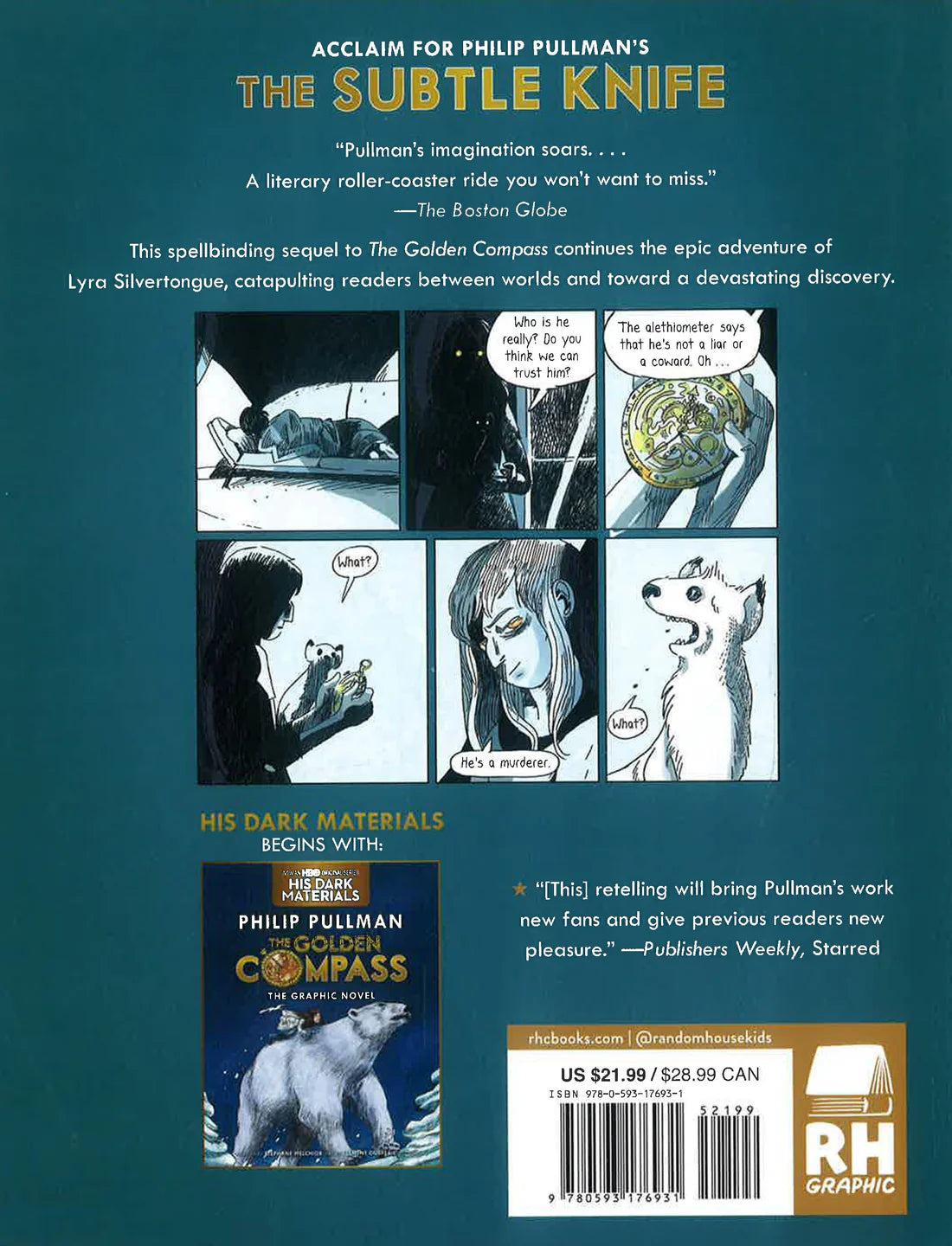 The Subtle Knife Graphic Novel (His Dark Materials)
