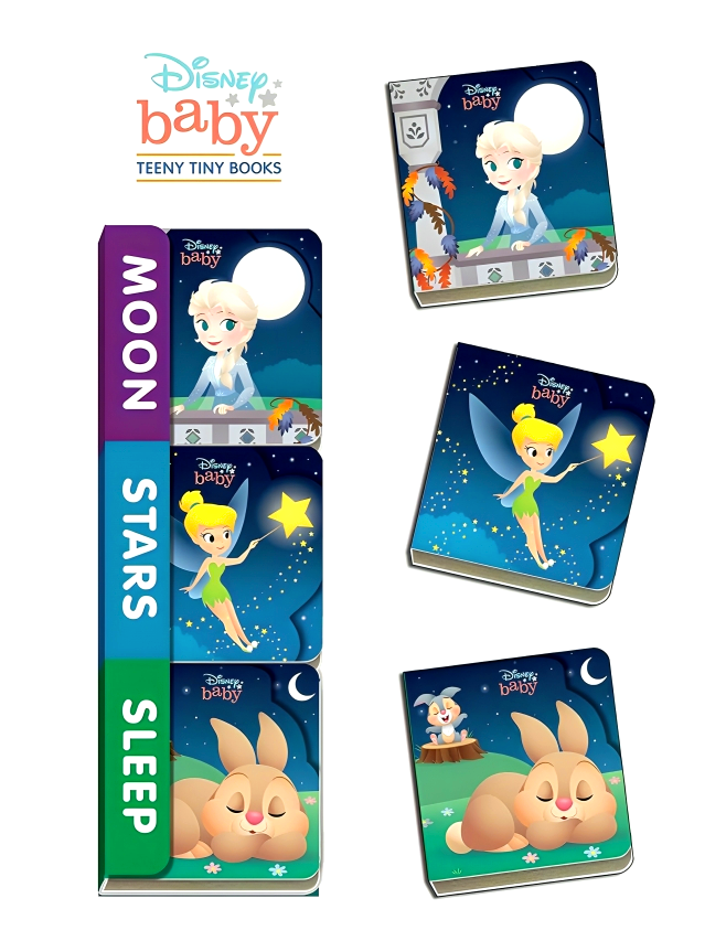 DISNEY BABY: MOON, STARS, SLEEP (TEENY TINY BOOKS)