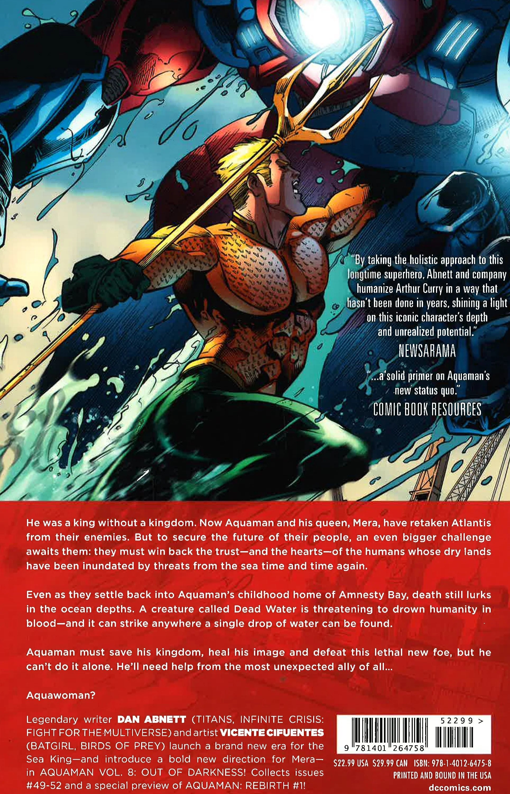 AQUAMAN-VOL 08 OUT OF DARKNESS