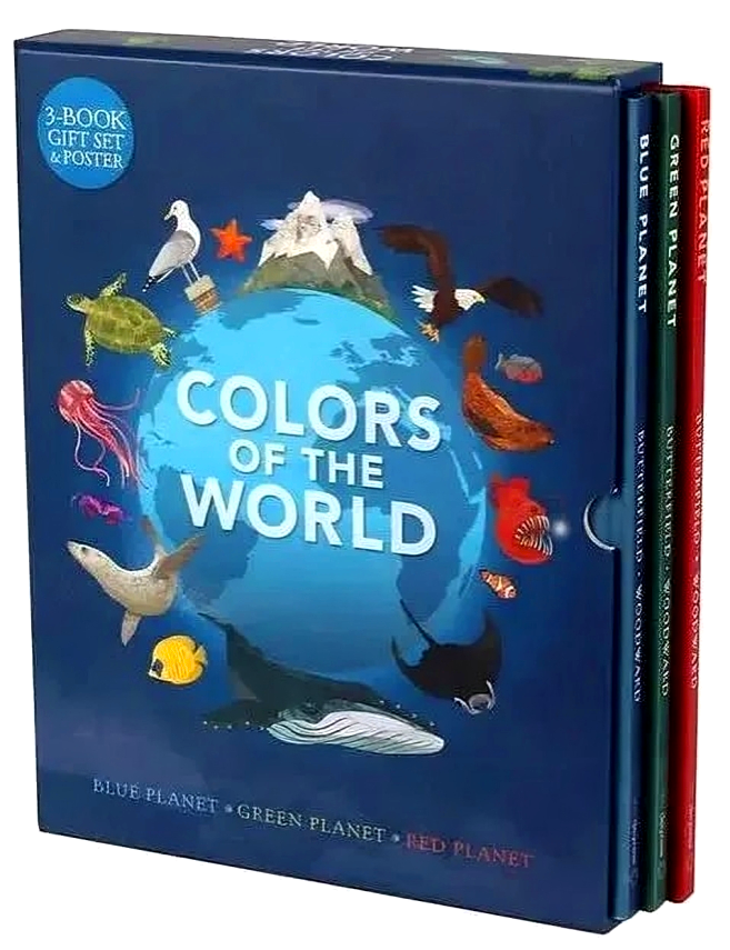 COLORS OF THE WORLD (3 BOOK GIFT SET & POSTER)