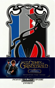 FANTASTIC BEASTS: THE CRIMES OF GRINDELWALD: MINISTERE DES AFFAIRES MAGIQUES HARDCOVER RULED JOURNAL