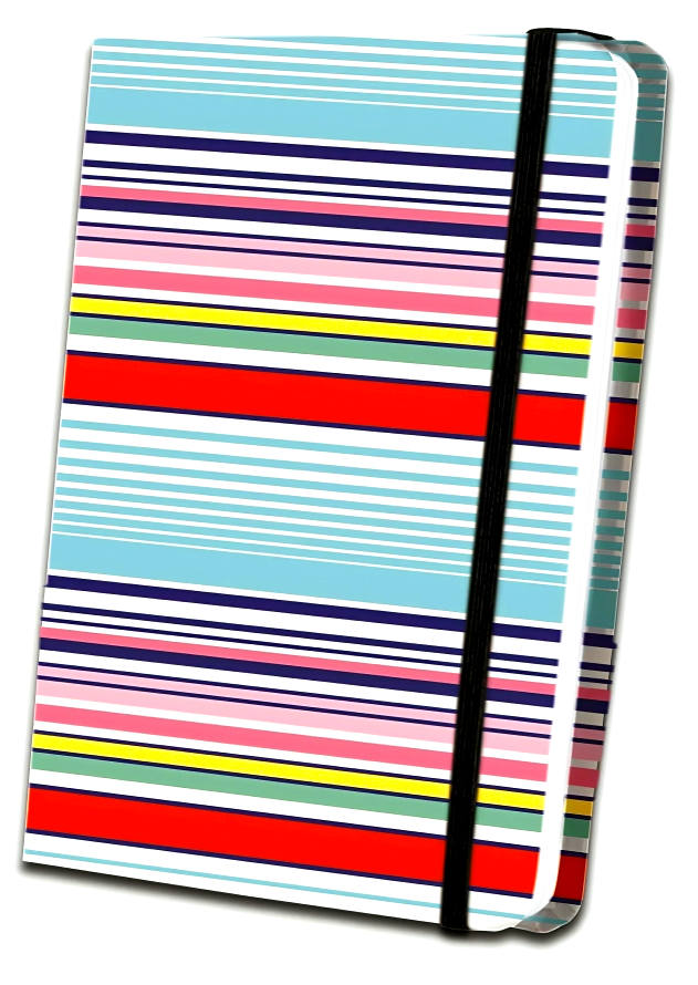THIN STRIPED FABRIC JOURNAL