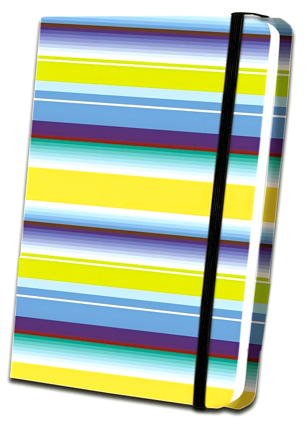 THICK STRIPED FABRIC JOURNAL
