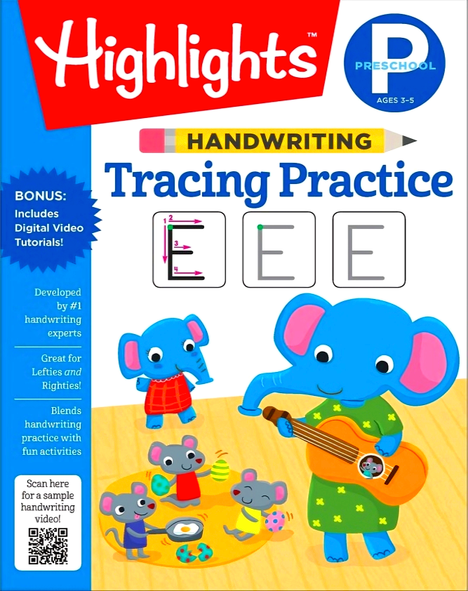 HIGHLIGHTS PRESCHOOL GET READY TO READ AND WRITE BIG FUN PRACTICE PAD