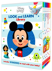 DISNEY BABY LOOK & LEARN LIBRARY
