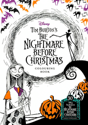 DISNEY TIM BURTON'S THE NIGHTMARE BEFORE CHRISTMAS: ADULT COLOURING BOOK