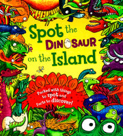 SPOT THE DINOSAUR ON THE ISLAND