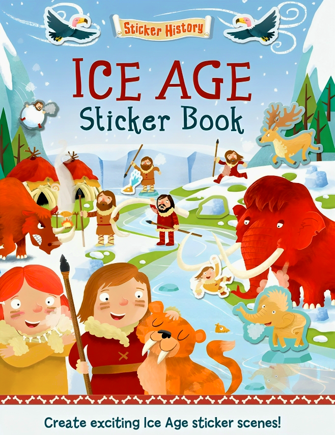 STICKER HISTORY: ICE AGE STICKER BOOK