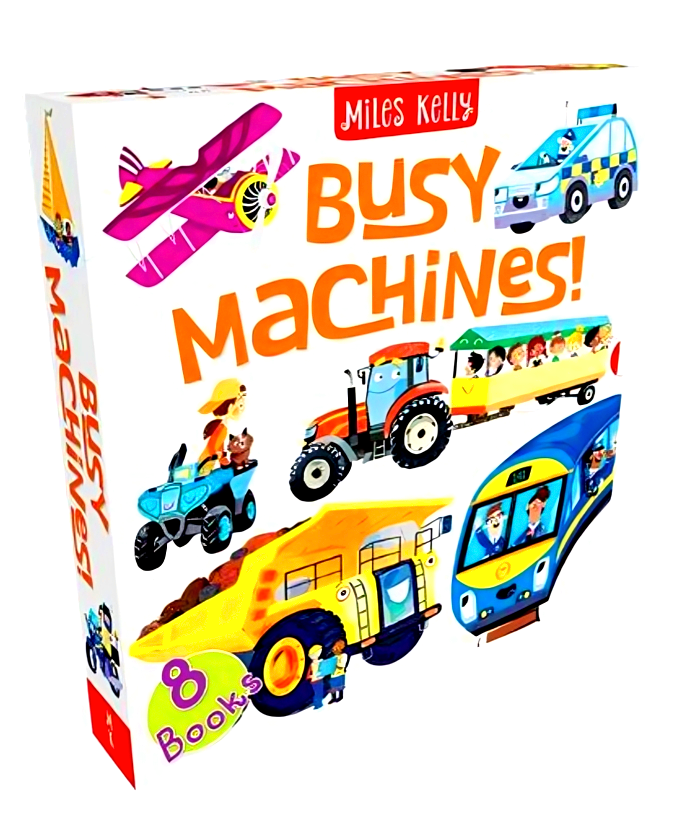 BUSY MACHINES 8 BOOK SLIPCASE