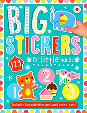 BIG STICKERS LITTLE HANDS 123