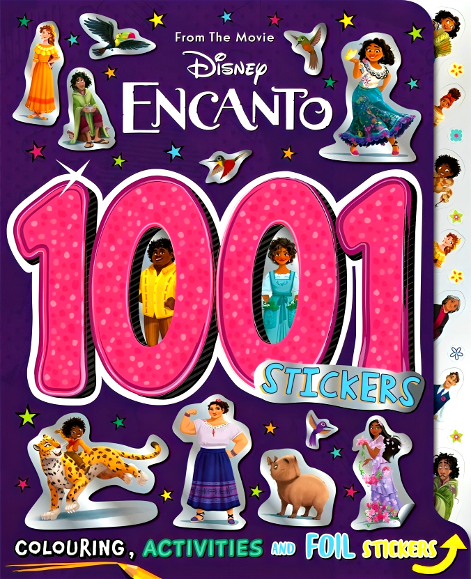 DISNEY ENCANTO: 1001 STICKERS (FROM THE MOVIE)