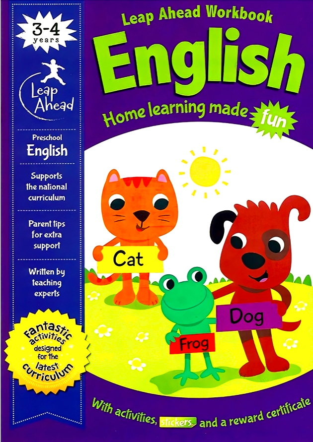 LEAP AHEAD: 3-4 YEARS ENGLISH