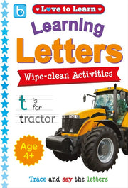 LOVE TO LEARN WIPE CLEANS: LEARNING LETTERS