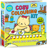 SUNNY VIBES COLOURING: COSY COLOURING KIT
