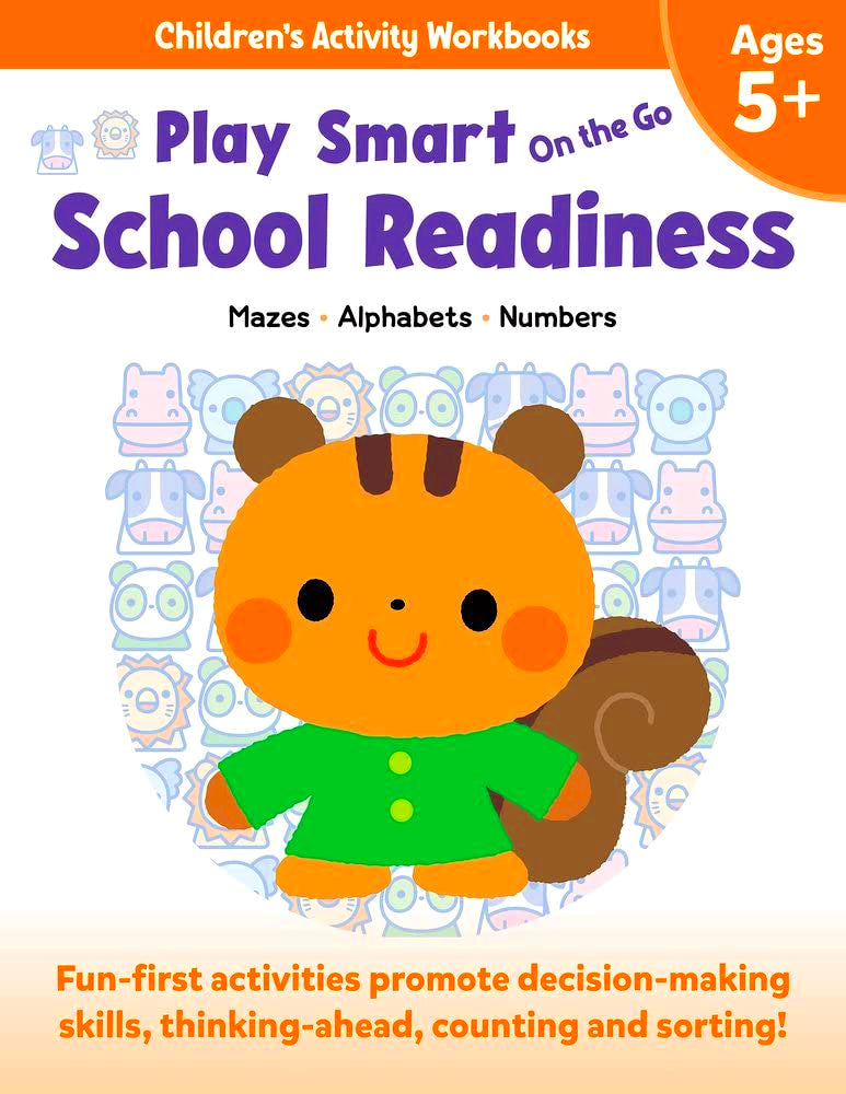 PLAY SMART ON THE GO SKILL BUILDERS 5+: MAZES, ALPHABET, NUMBERS