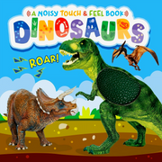 DINOSAUS TOUCH AND FEEL BOOK WITH SOUND