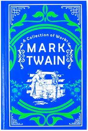 W LEATHERBOUND: A COLLECTION OF WORKS MARK TWAIN