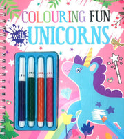COLOURING FUN WITH UNICORNS