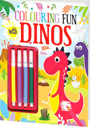 COLOURING FUN WITH DINOS