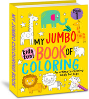 MY JUMBO BOOK OF COLORING (YELLOW)