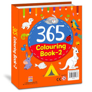 365 COLOURING BOOK - 2 (ORANGE)