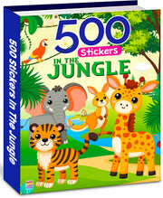 500 JUNGLE STICKERS BOOK