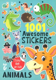 1001 AWESOME STICKERS ANIMALS
