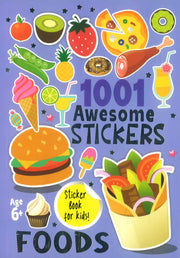 1001 AWESOME STICKERS FOODS