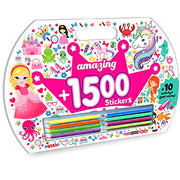 AMAZING 1500+ STICKERS & ACTIVITY (PRINCESS)