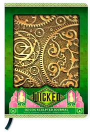 WICKED: OZ COGS SCULPTED JOURNAL