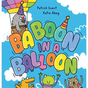 BABOON IN A BALLOON