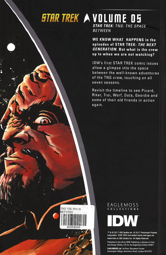 STAR TREK: TNG THE SPACE BETWEEN