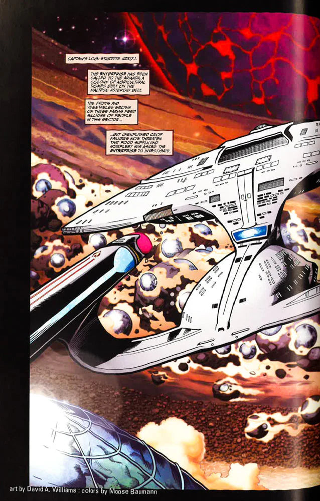 STAR TREK: TNG THE SPACE BETWEEN