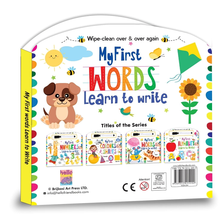 MY FIRST WORDS - LEARN TO WRITE