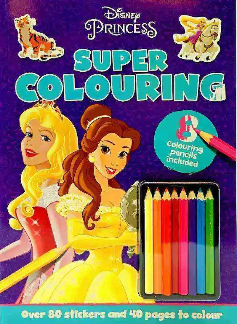 ~COLOURING TIME XTRA DISNEY: DISNEY PRINCESS MIXED: SUPER COLOURING