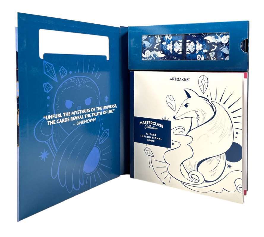 ART MAKER MASTERCLASS: TAROT CARD COLOURING