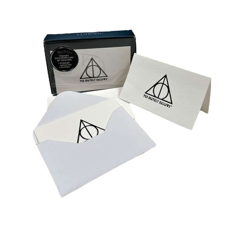 HARRY POTTER: DEATHLY HALLOWS FOIL GIFT ENCLOSURE CARDS (SET OF 10)
