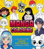 MANGA COLORING BOOK