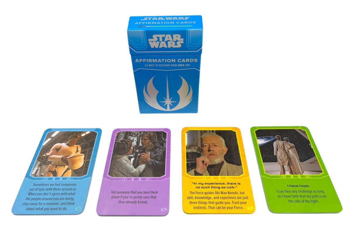 STAR WARS AFFIRMATION CARDS: 52 WAYS TO DISCOVER YOUR INNER JEDI