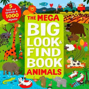THE MEGA BIG LOOK AND FIND ANIMALS