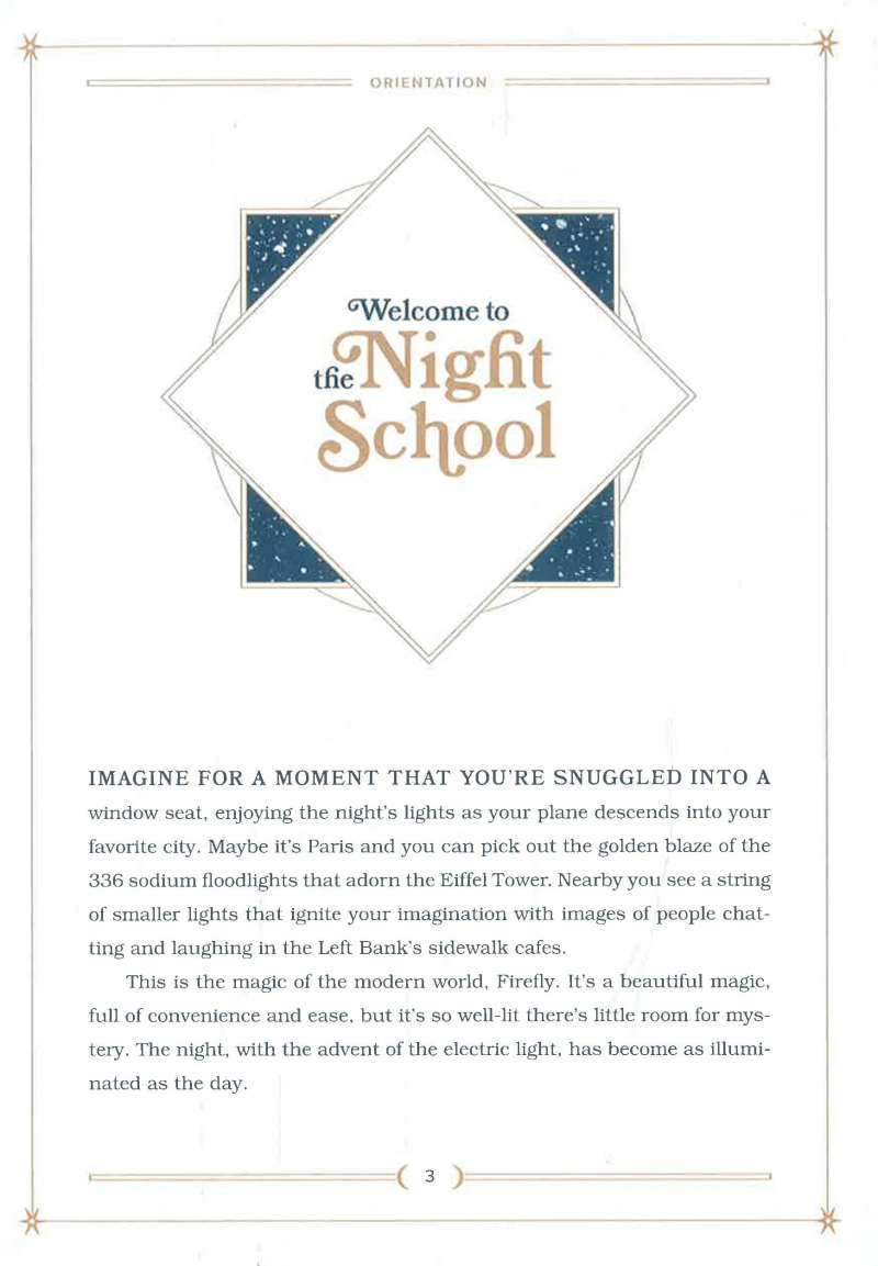 THE NIGHT SCHOOL