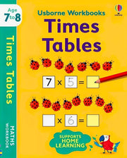 USBORNE WORKBOOKS TIMES TABLES 7-8