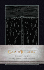 GAME OF THRONES: THE NIGHT'S WATCH HARDCOVER RULED JOURNAL