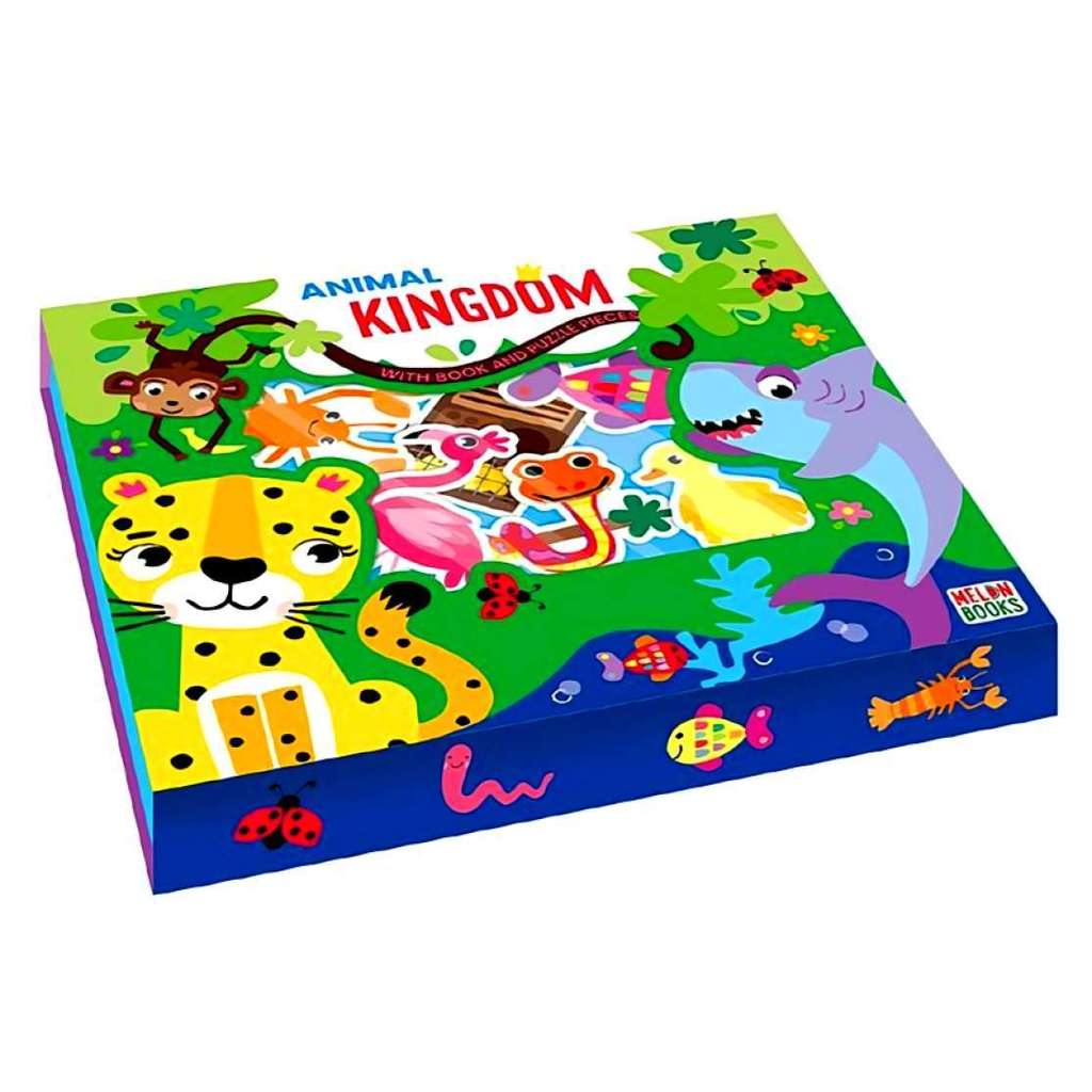 ANIMAL KINGDOM WITH BOOK AND PUZZLE PIECE