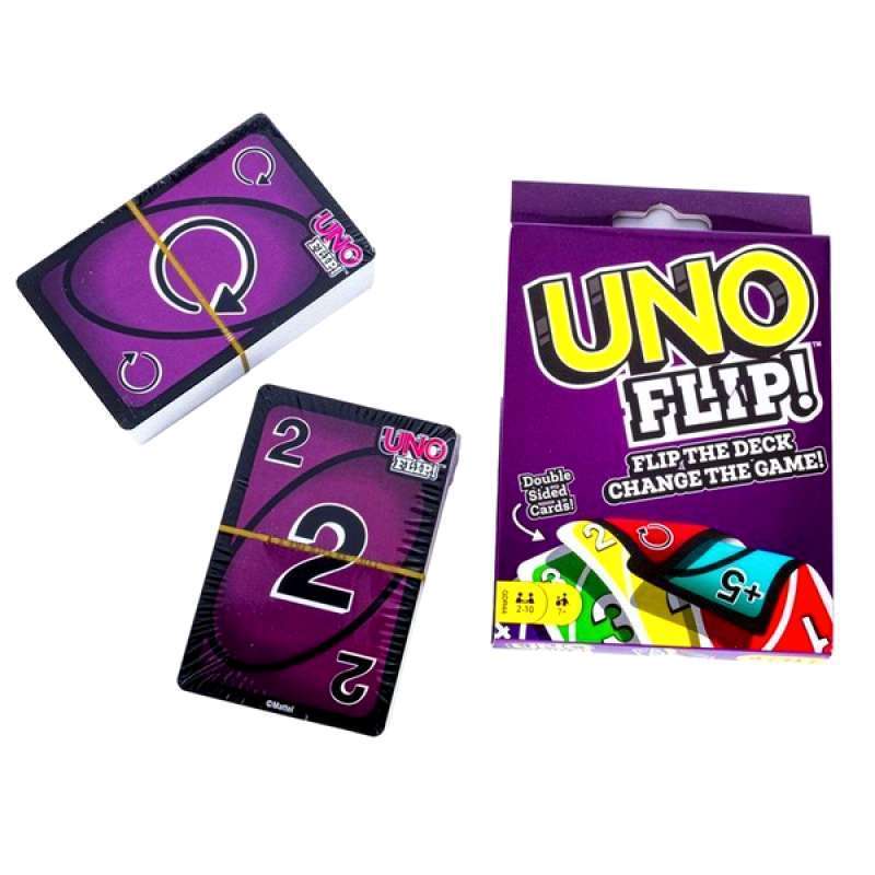 UNO FLIP! FLIP THE DECK CHANGE THE GAME!