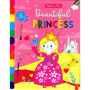 PAINT & PLAY: BEAUTIFUL PRINCESS (INC BRUSH)