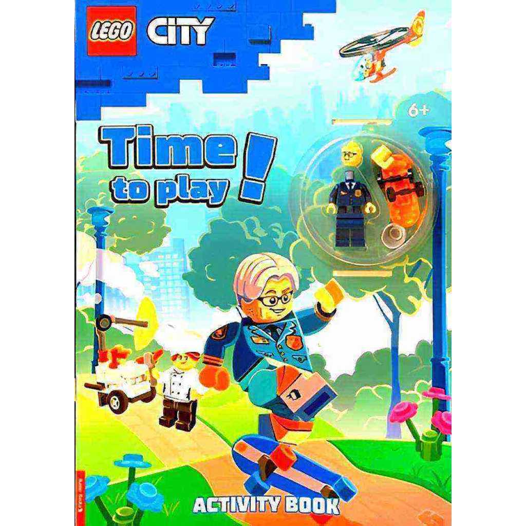 LEGO CITY: TIME TO PLAY! WHEELER (INC TOY) ACTIVITY BOOK